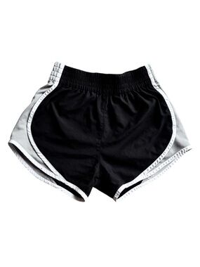 Wilfred Free Athletic Shorts XS – Black Running Shorts w/ Contrast Trim White